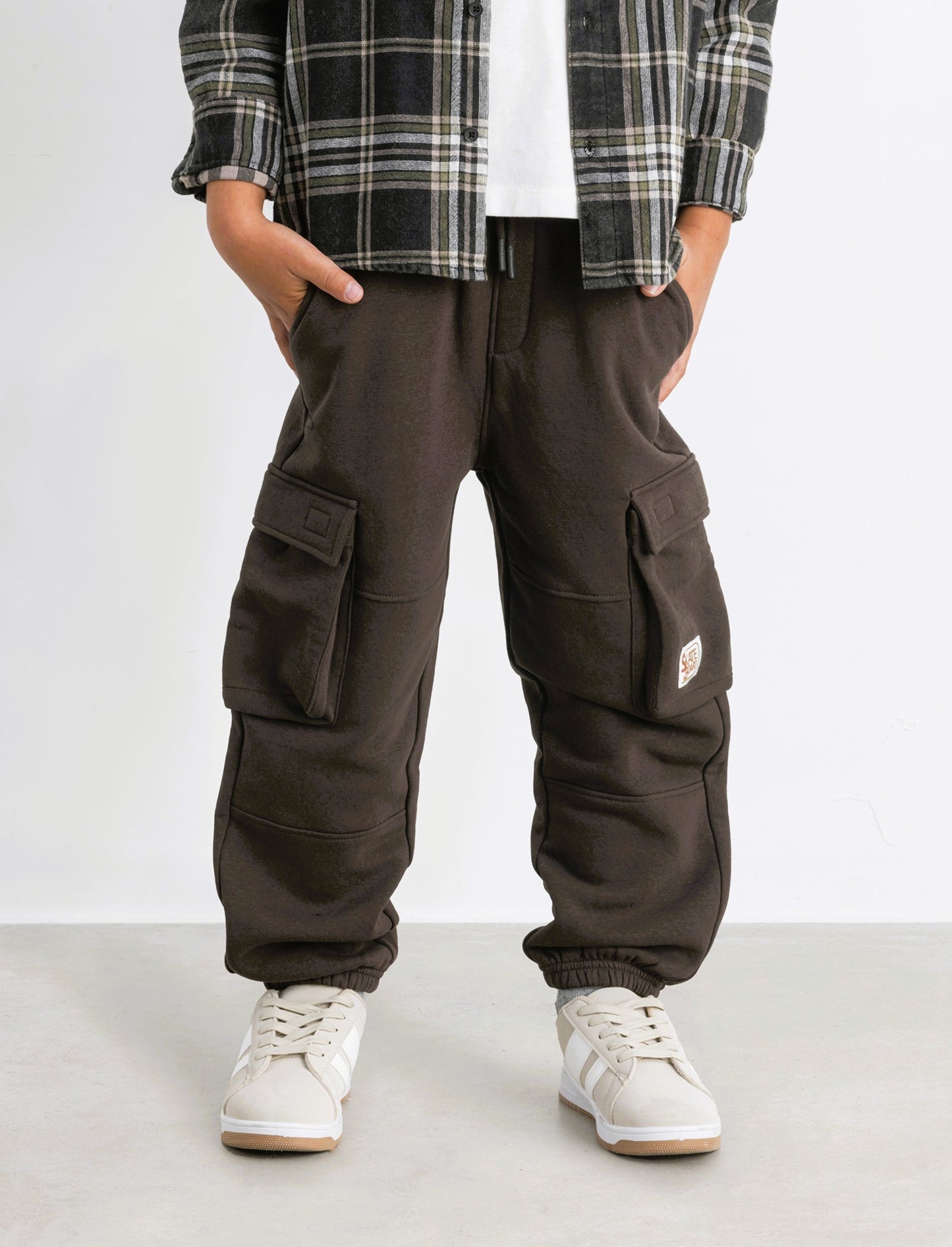 JOGGER CARGO - Marrone