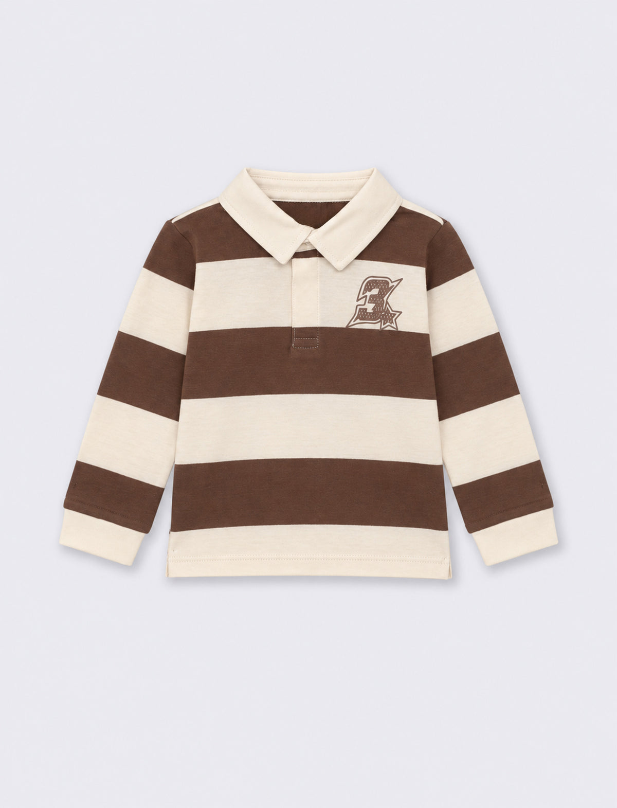 T shirt modello polo a righe - Righe