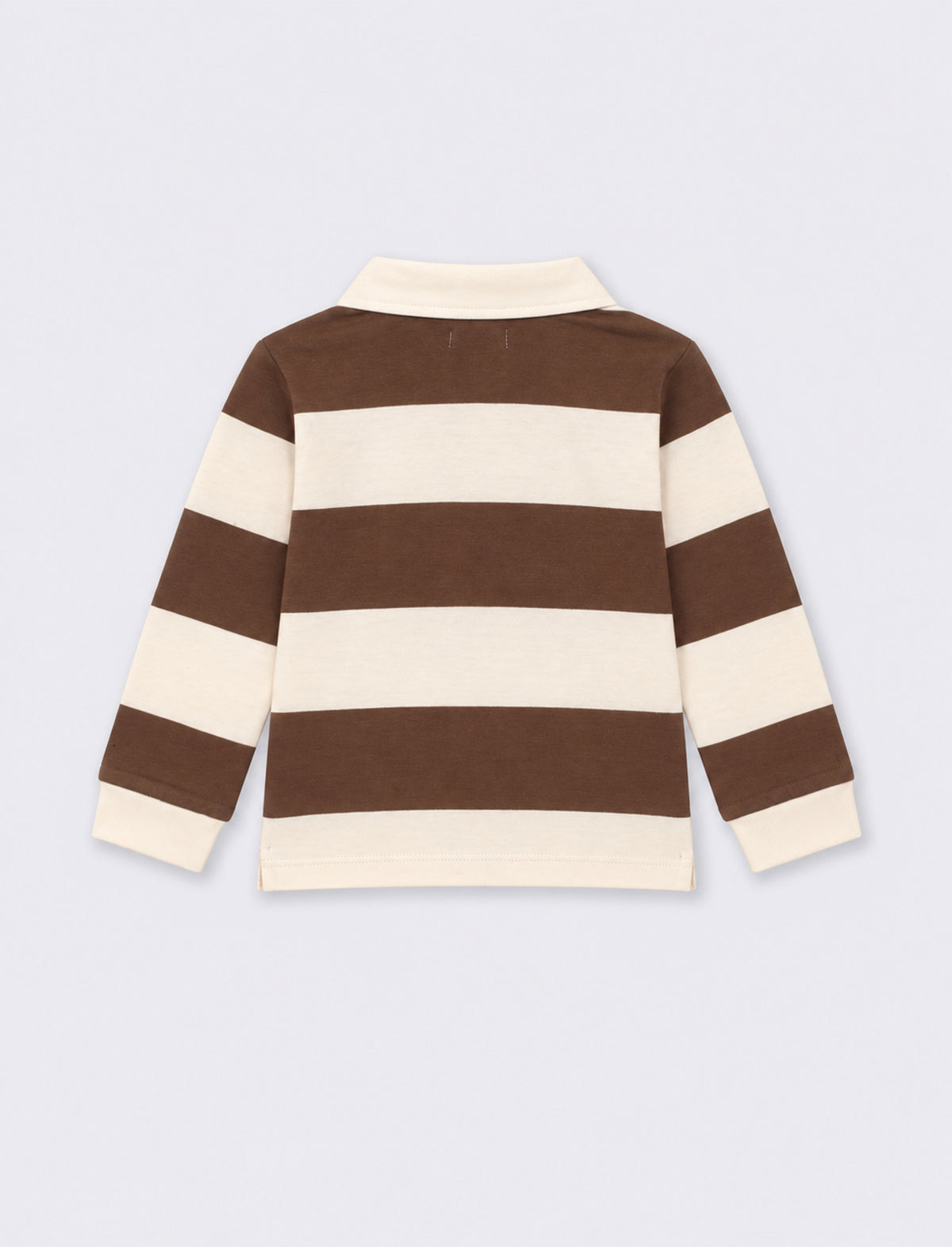T shirt modello polo a righe - Righe