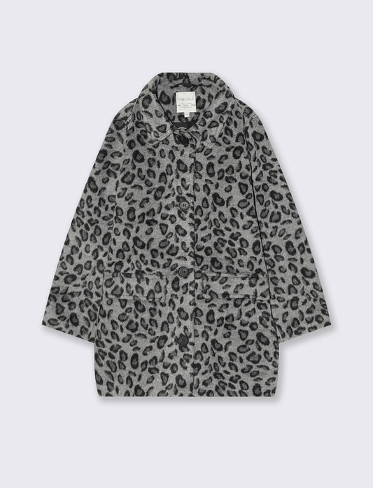 Cappotto in panno camouflage - Maculato