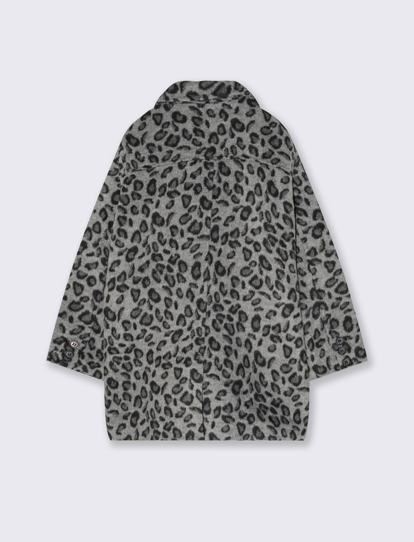 Cappotto in panno camouflage - Maculato