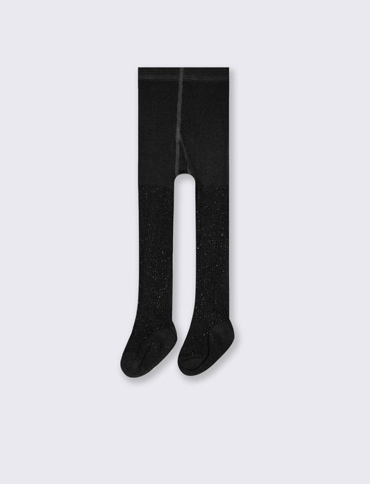 Calze con lurex - Nero