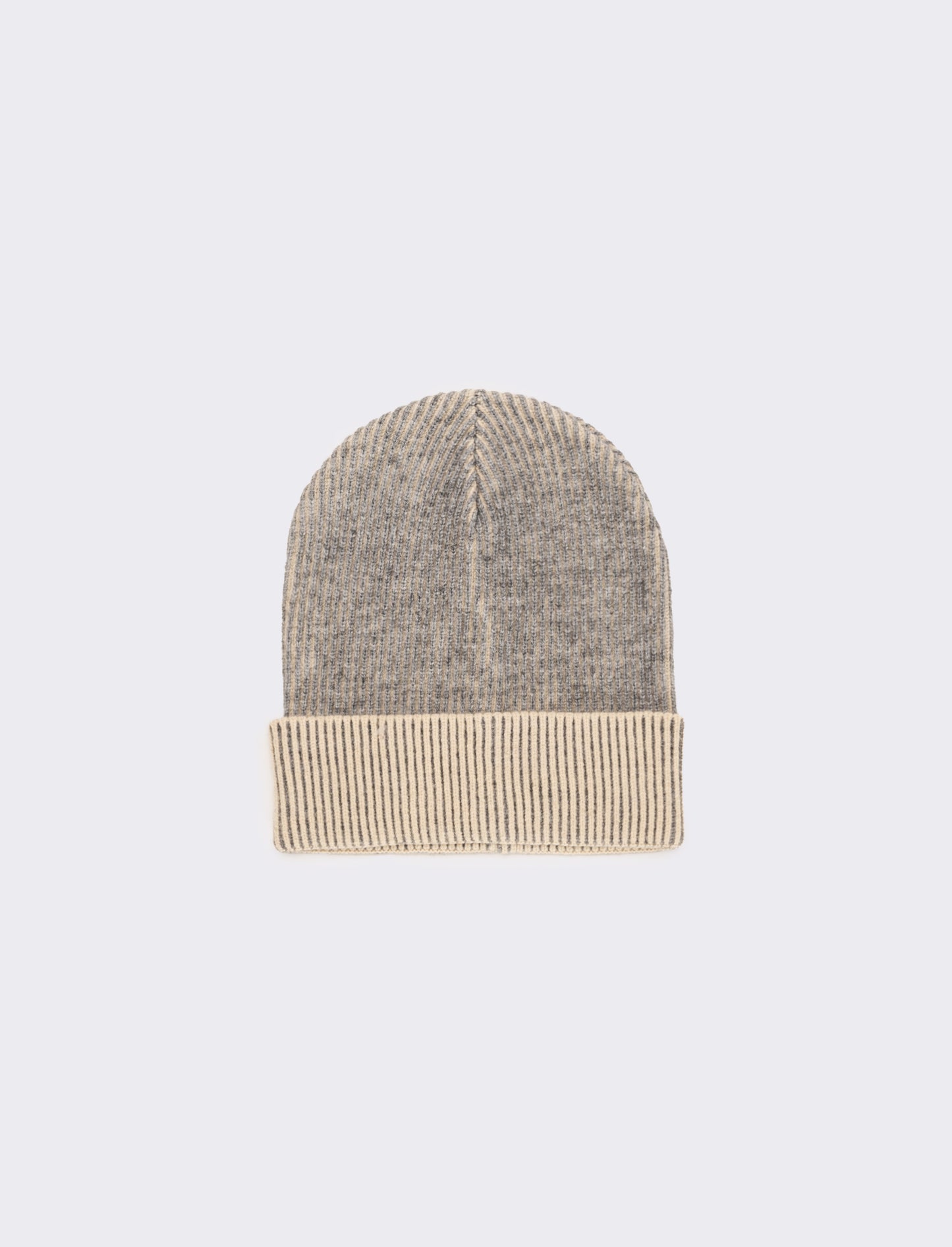 Cappello uomo costine bicolor - Grigio