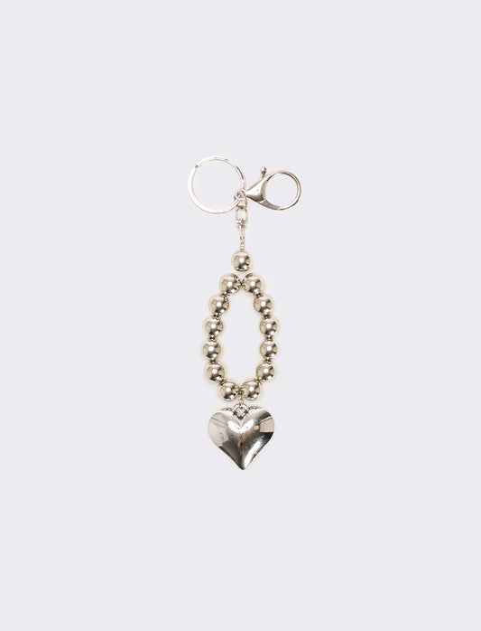 Portachiavi donna modello charms - Argento