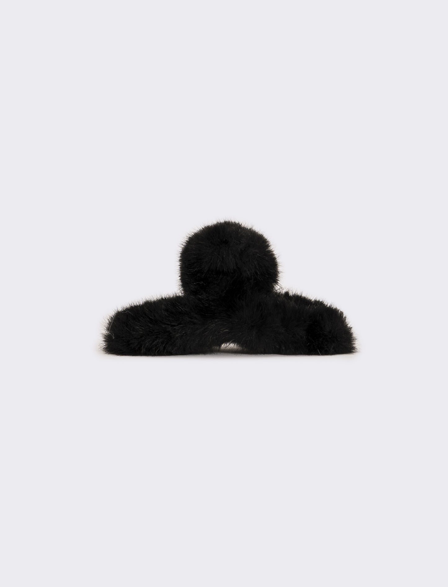Pinza donna con pelliccia - Nero