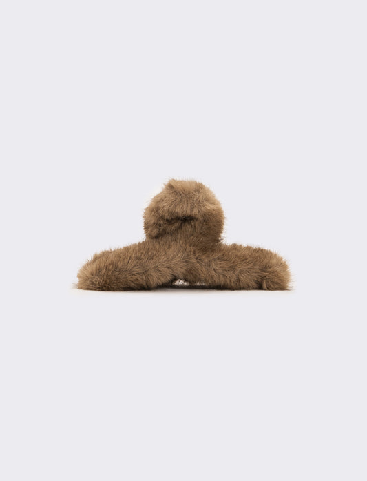 Pinza donna con pelliccia - Beige