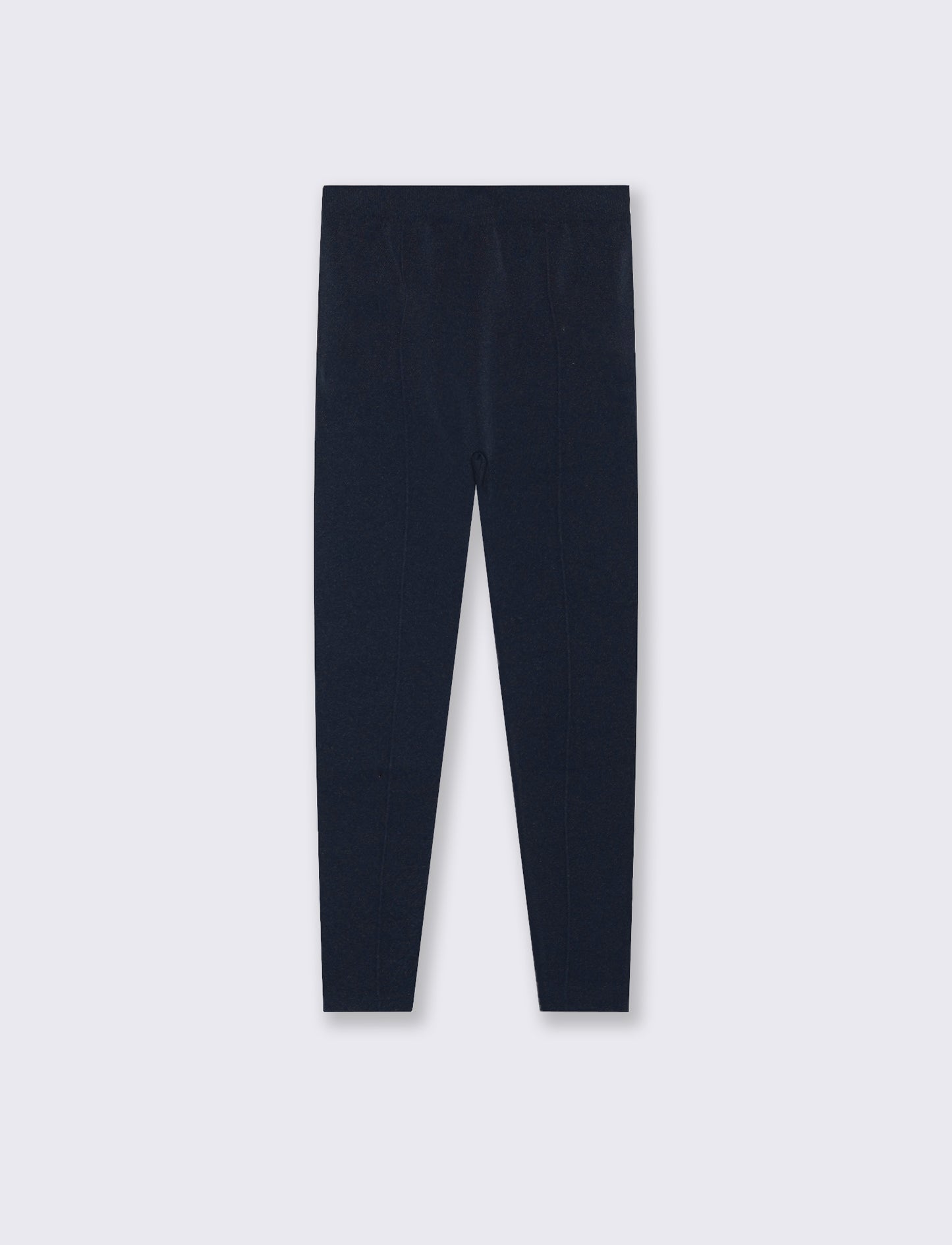 Leggings aderente con zip - Blu