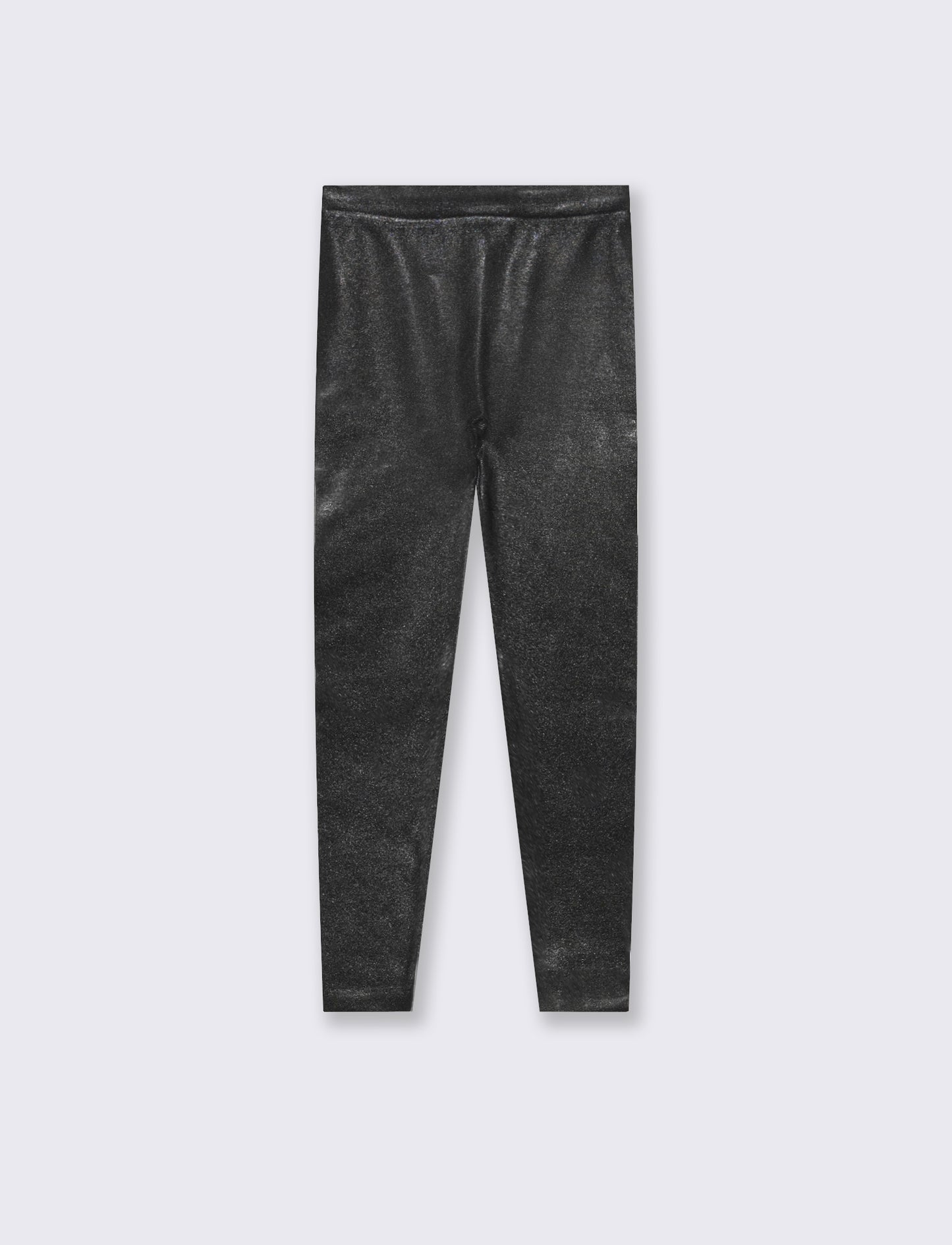 Leggings lunghi effetto lucido - Nero