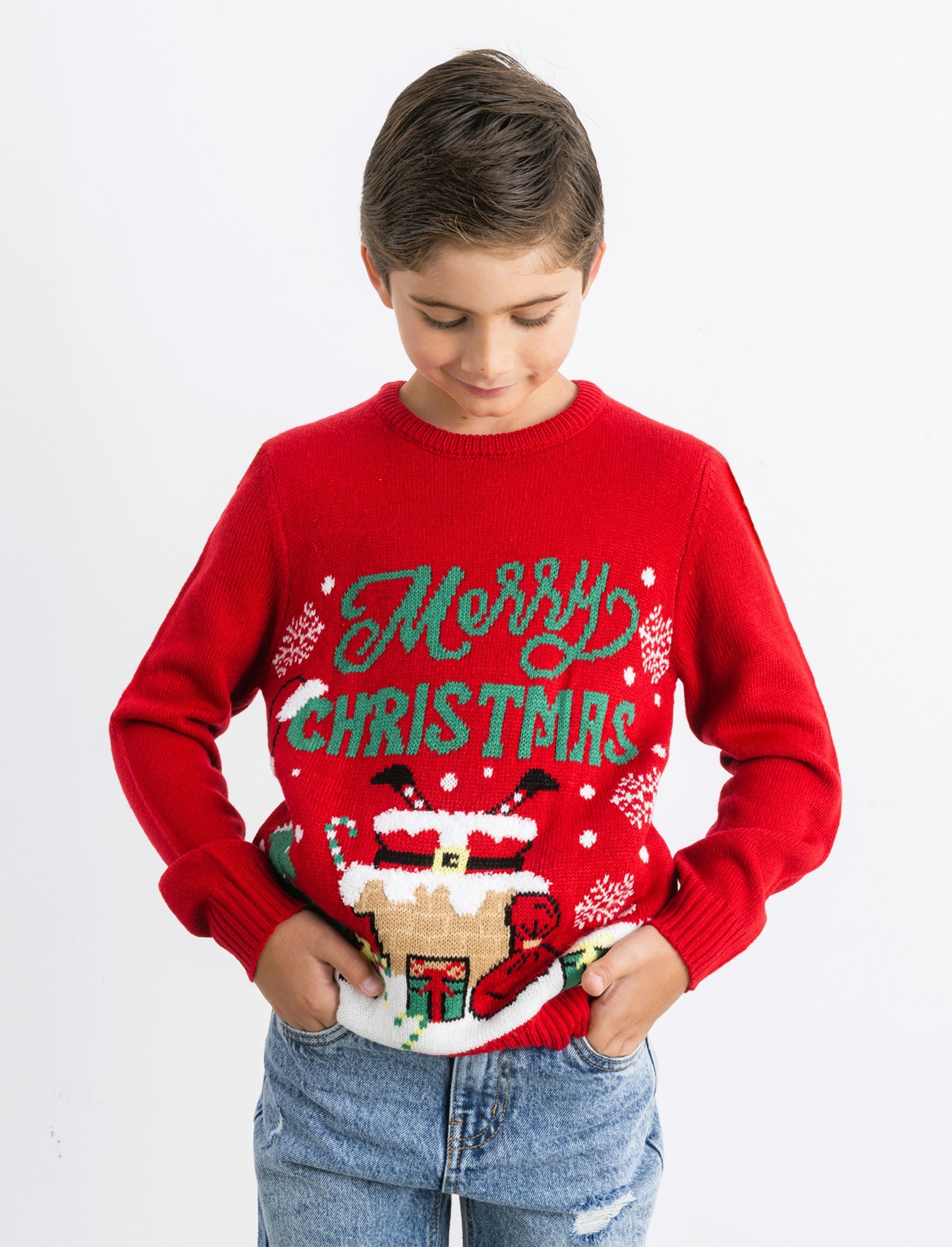 Maglione di Natale - Rosso