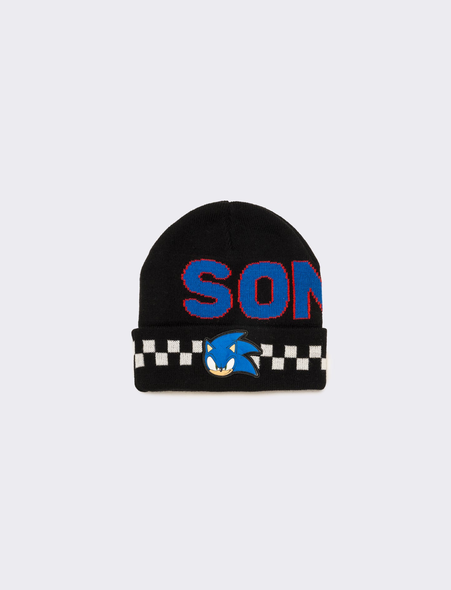 Cappello + guanti sonic bambino - Nero