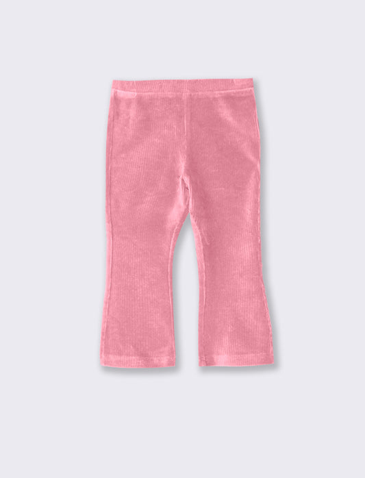 Leggings in velluto - Rosa cipolla