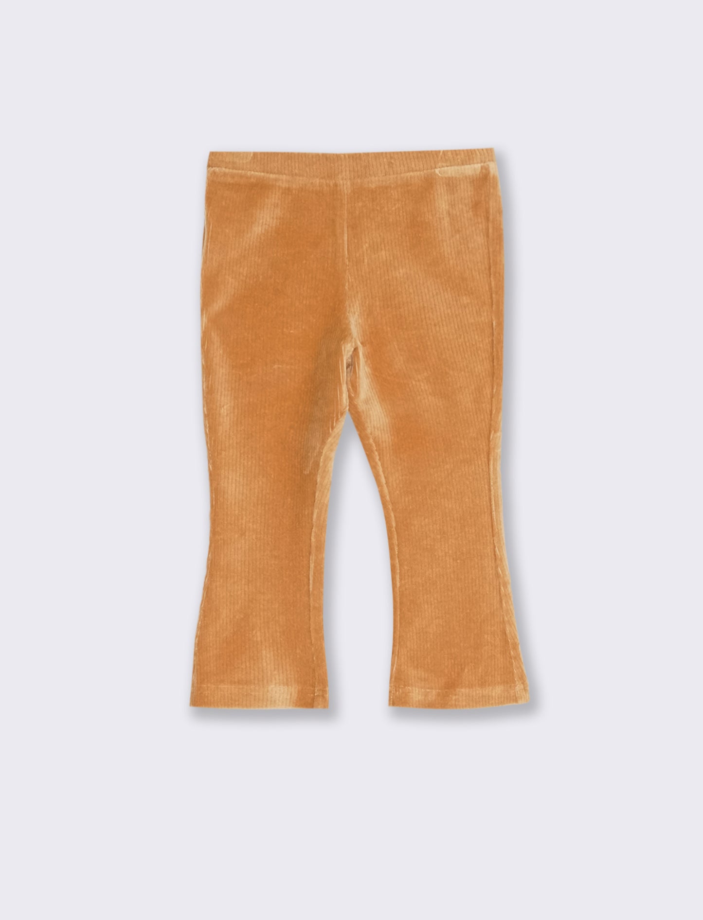 Leggings in velluto - Beige biscotto