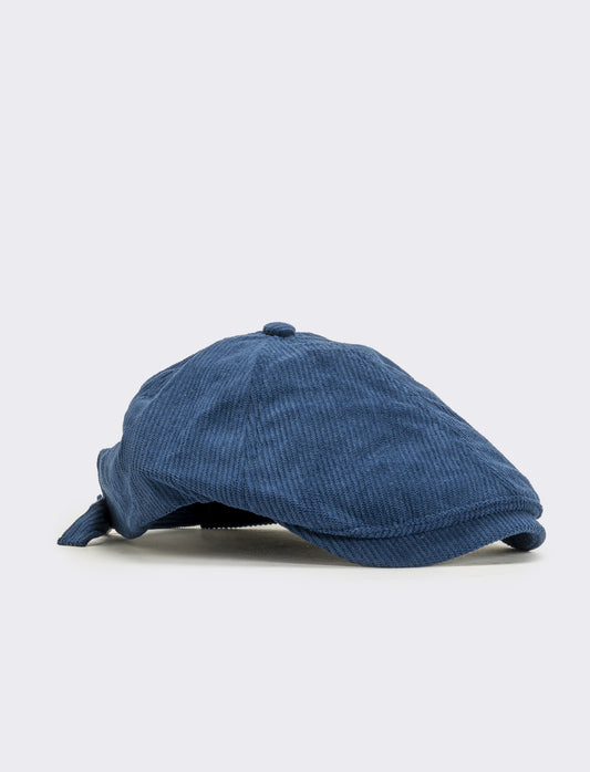 Cappello coppola in velluto uomo - Blu
