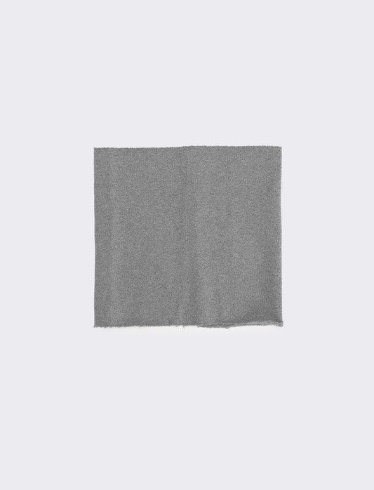 Collo melange french terry bambino - Grigio