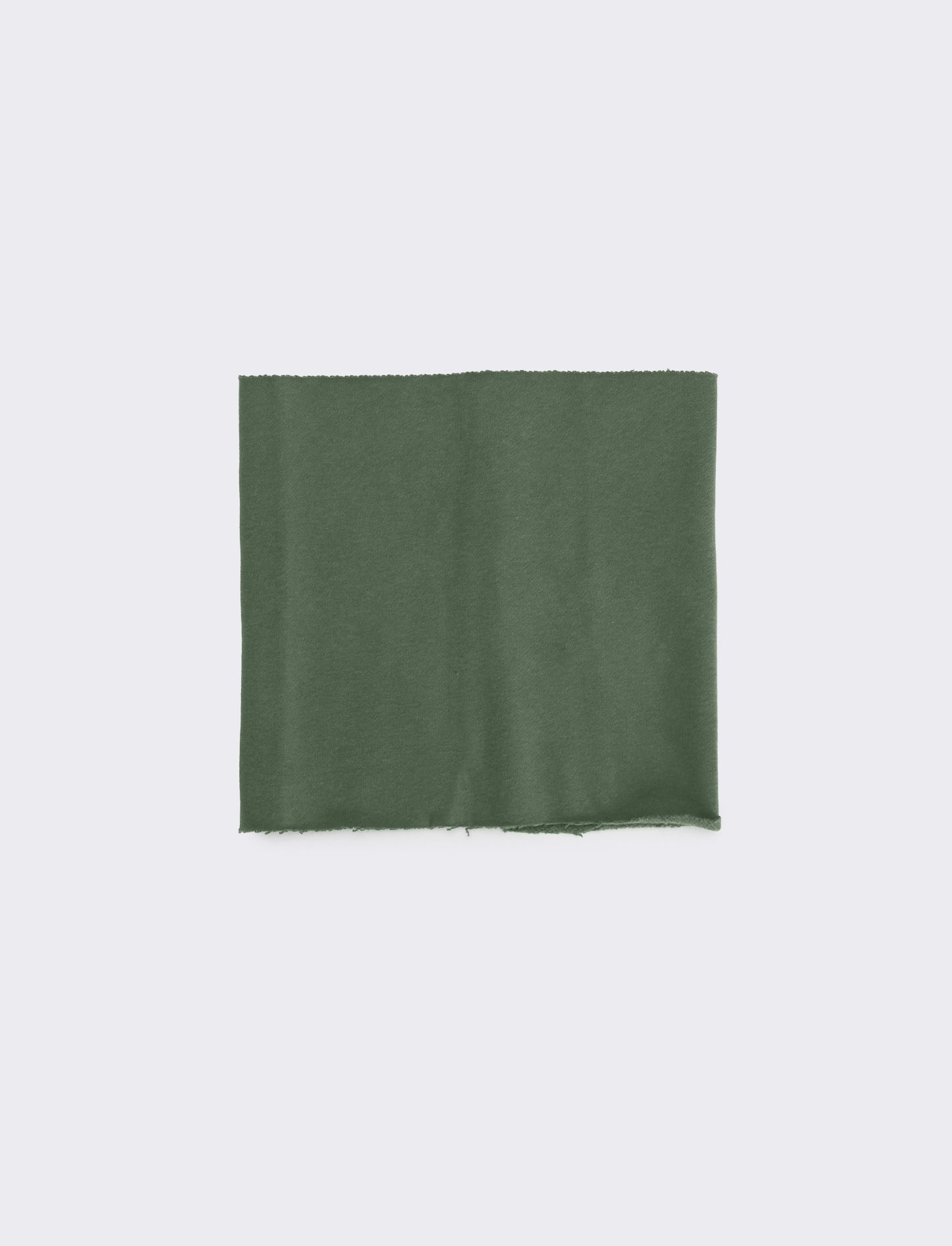 Collo melange french terry bambino - Verde