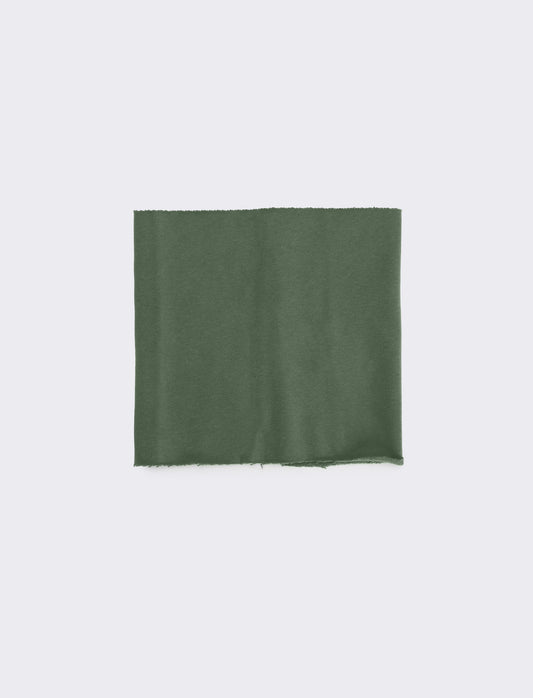 Collo melange french terry bambino - Verde