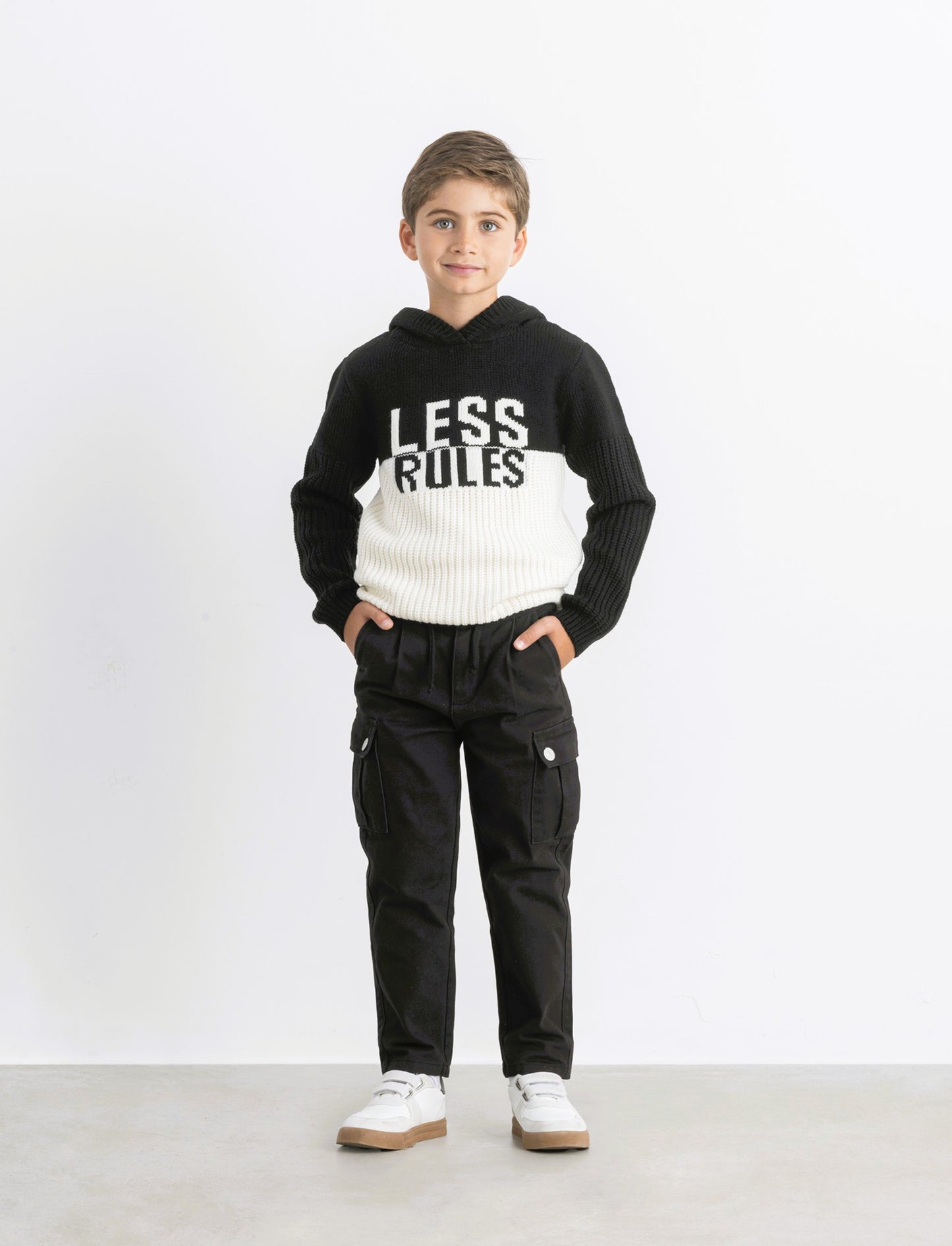 PANTALONI  CON TASCONI - Nero
