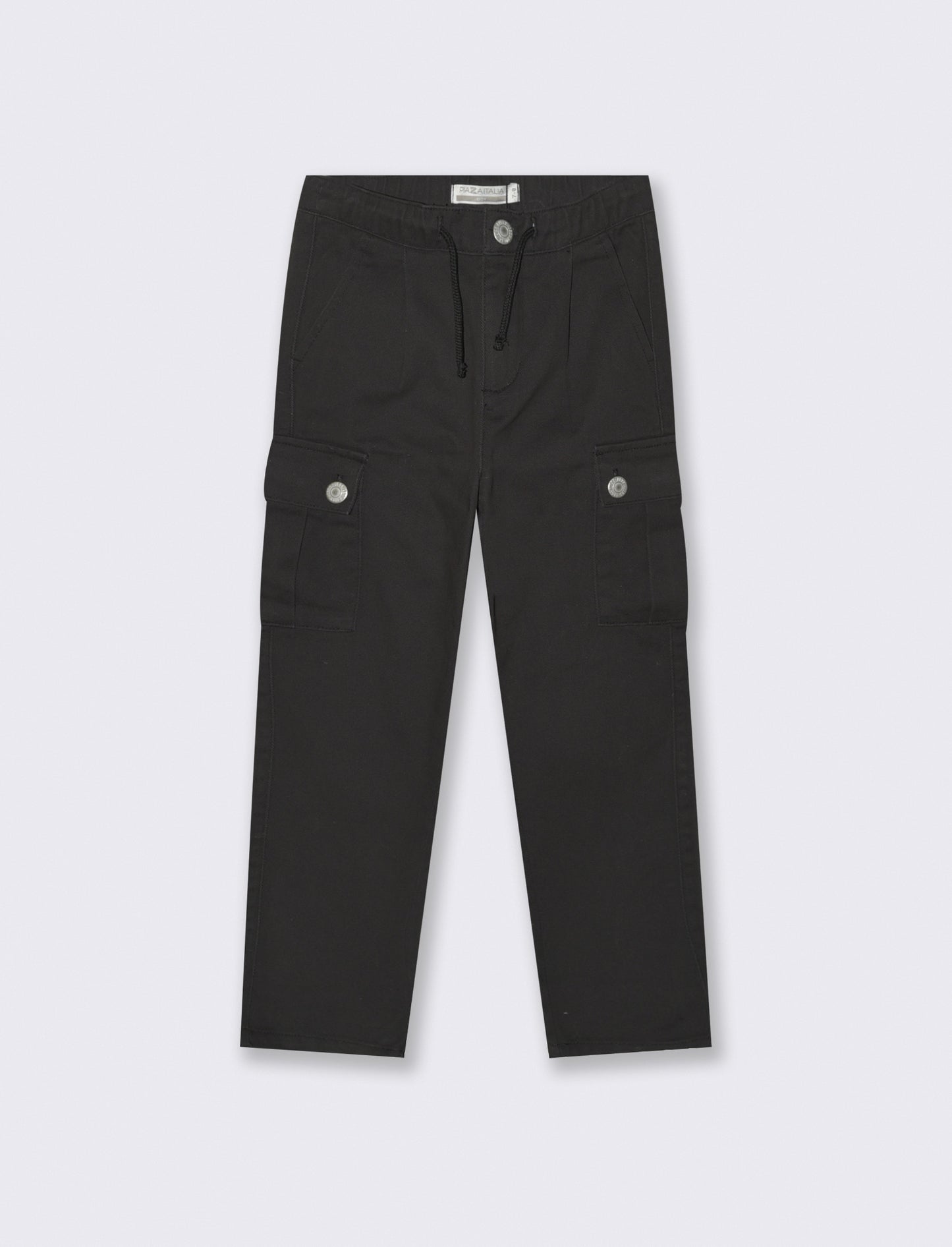 PANTALONI  CON TASCONI - Nero