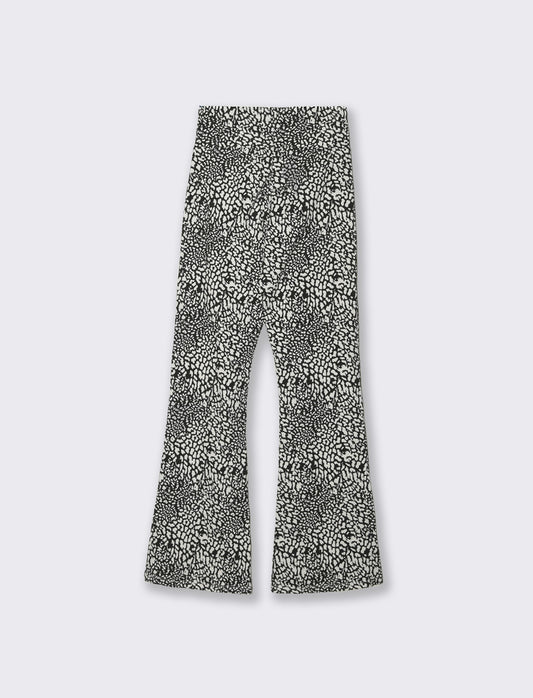 Leggings Stampati con Taglio Flare - var 2
