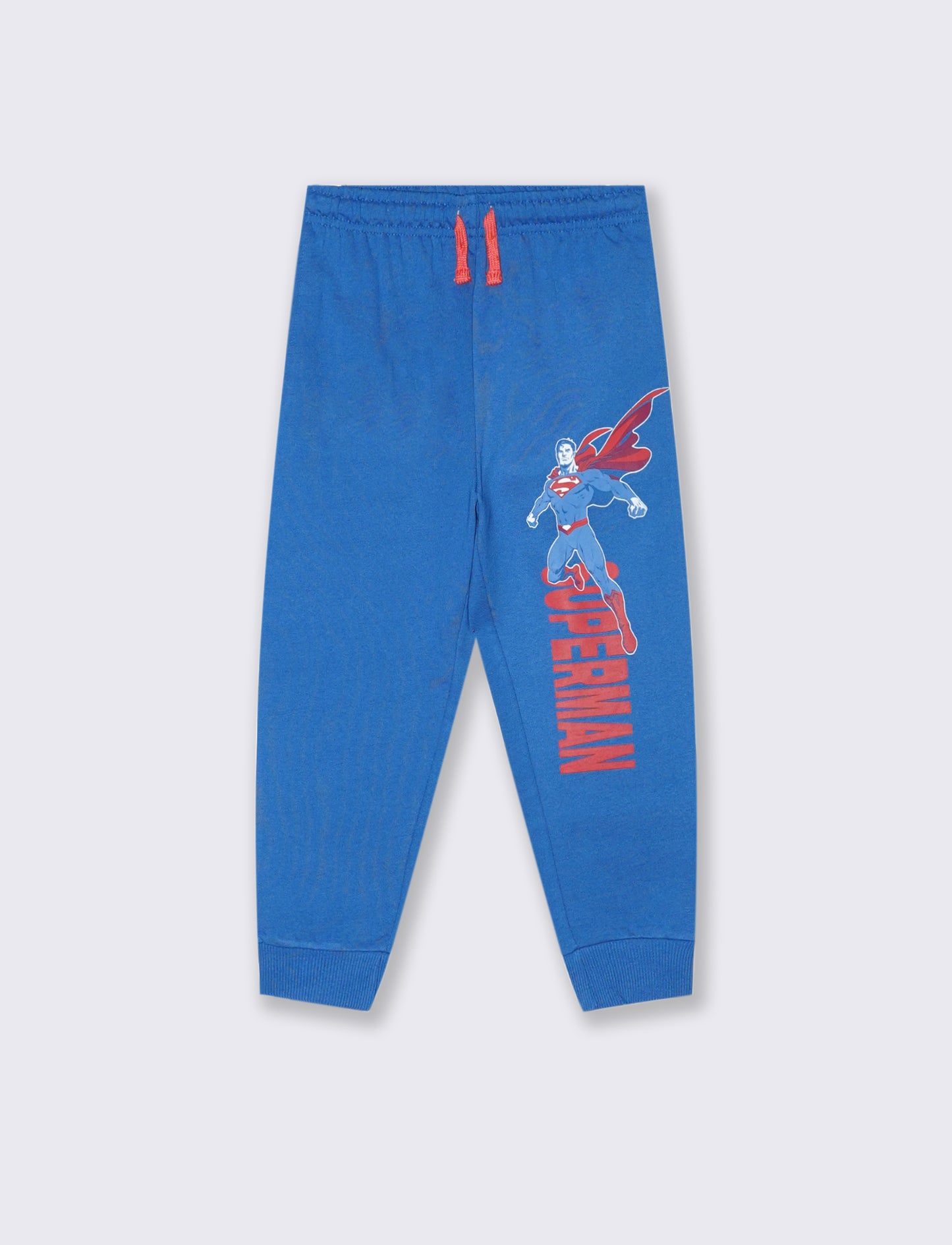 JOGGER IN FELPA DC COMICS - Blu cobalto