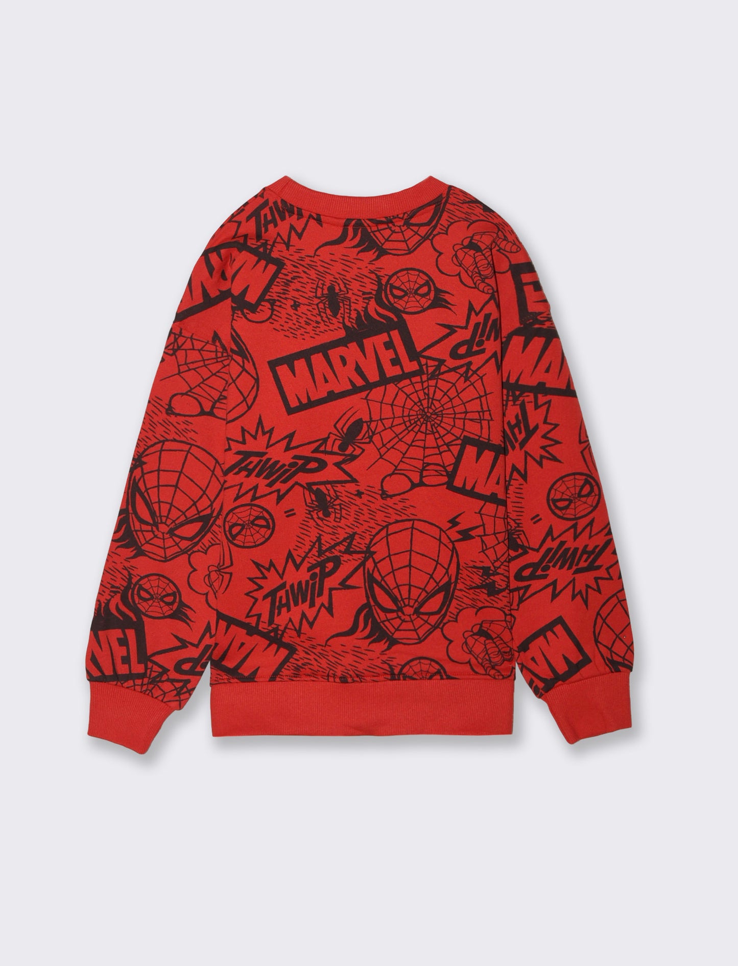 FELPA STAMPATA MARVEL - Rosso