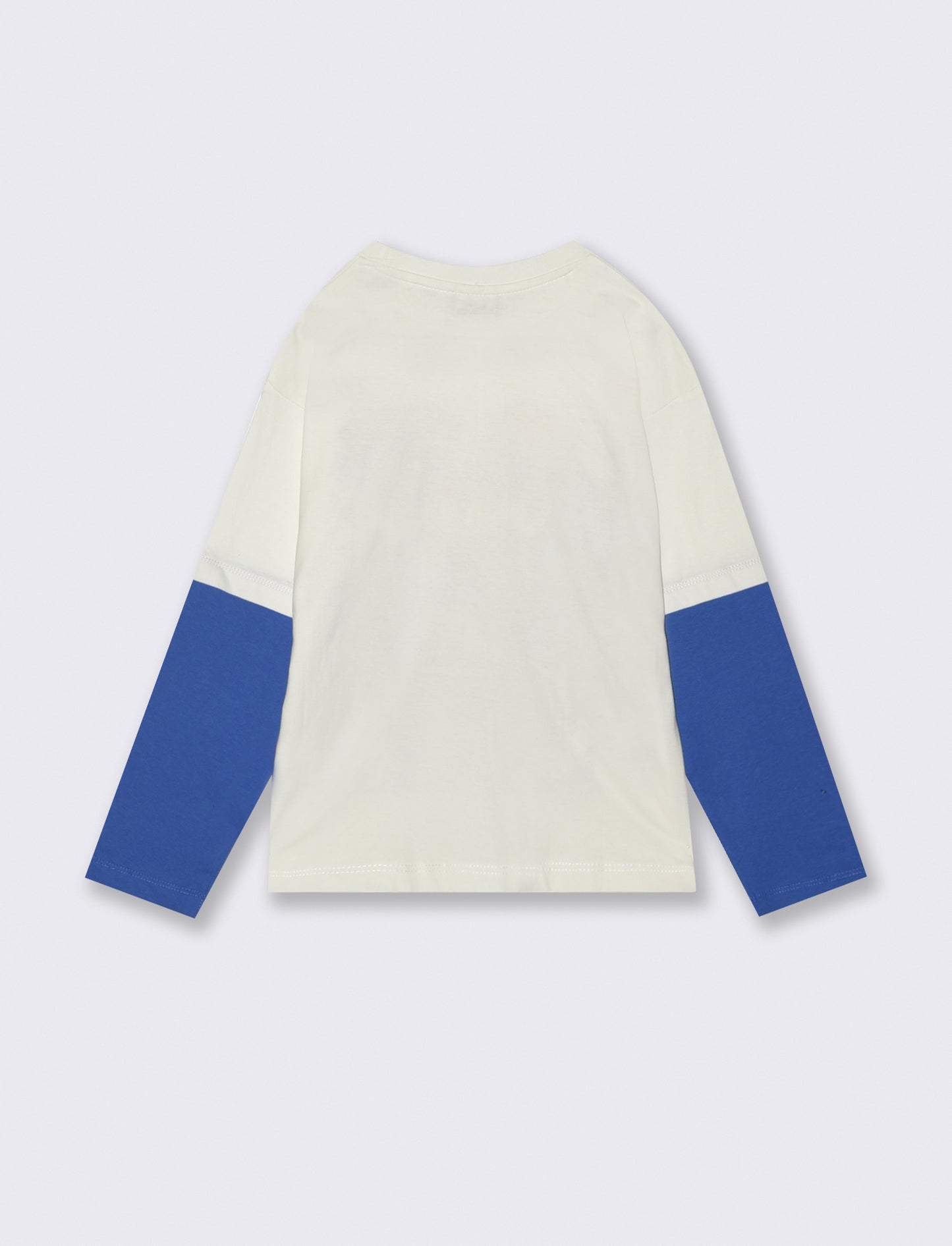 T-SHIRT  MANICA LUNGA DC COMICS - Bianco