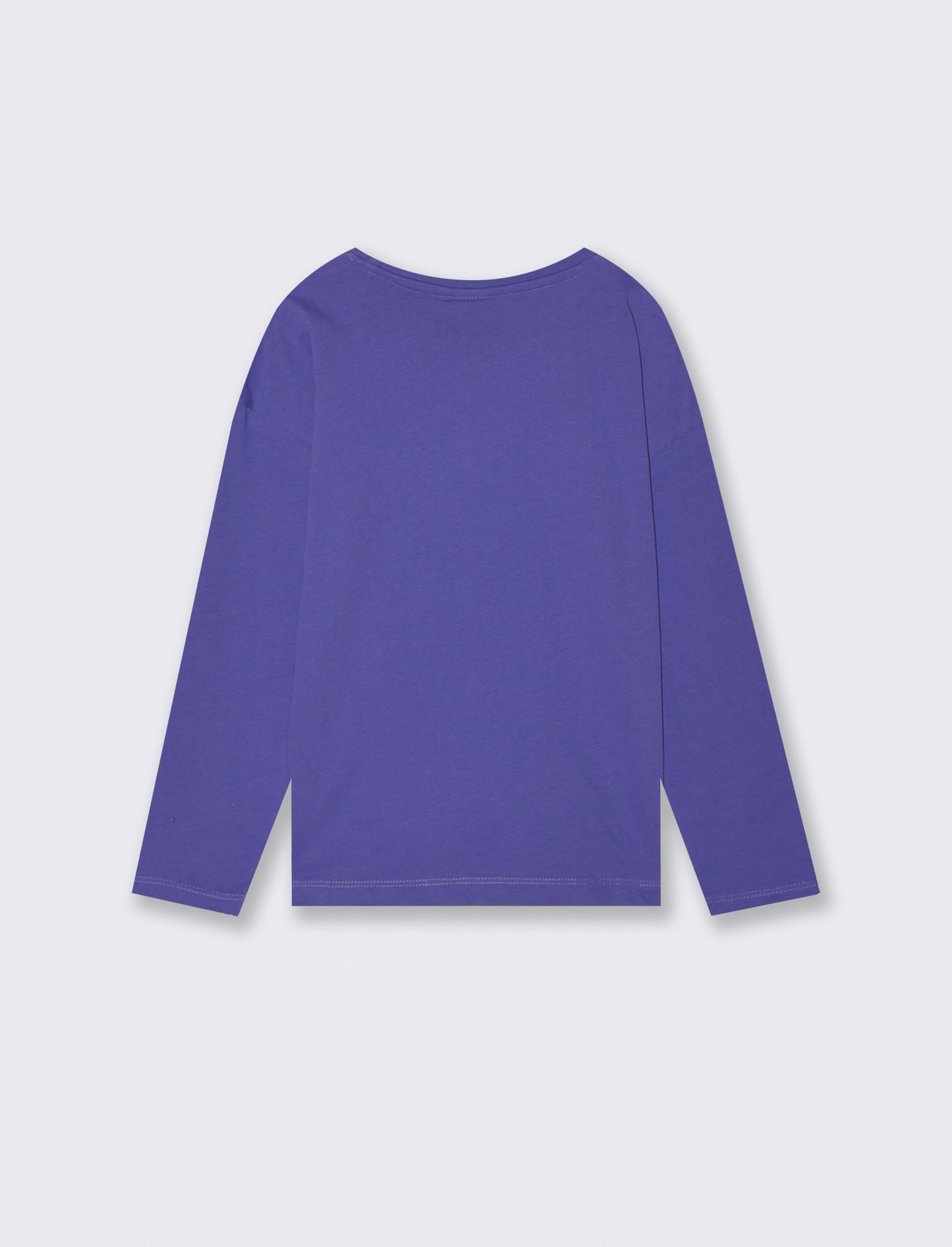 T-shirt manica lunga con stampa Stitch tema Halloween - Viola