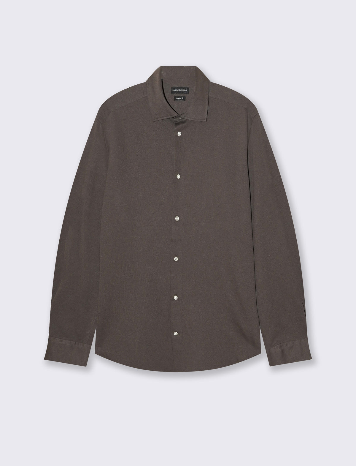CAMICIA PREMIUM IN OXFORD KNITTED - Moro