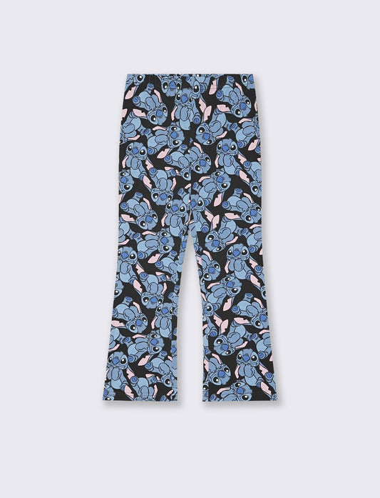 Leggings Stitch modello a zampa - Fantasia