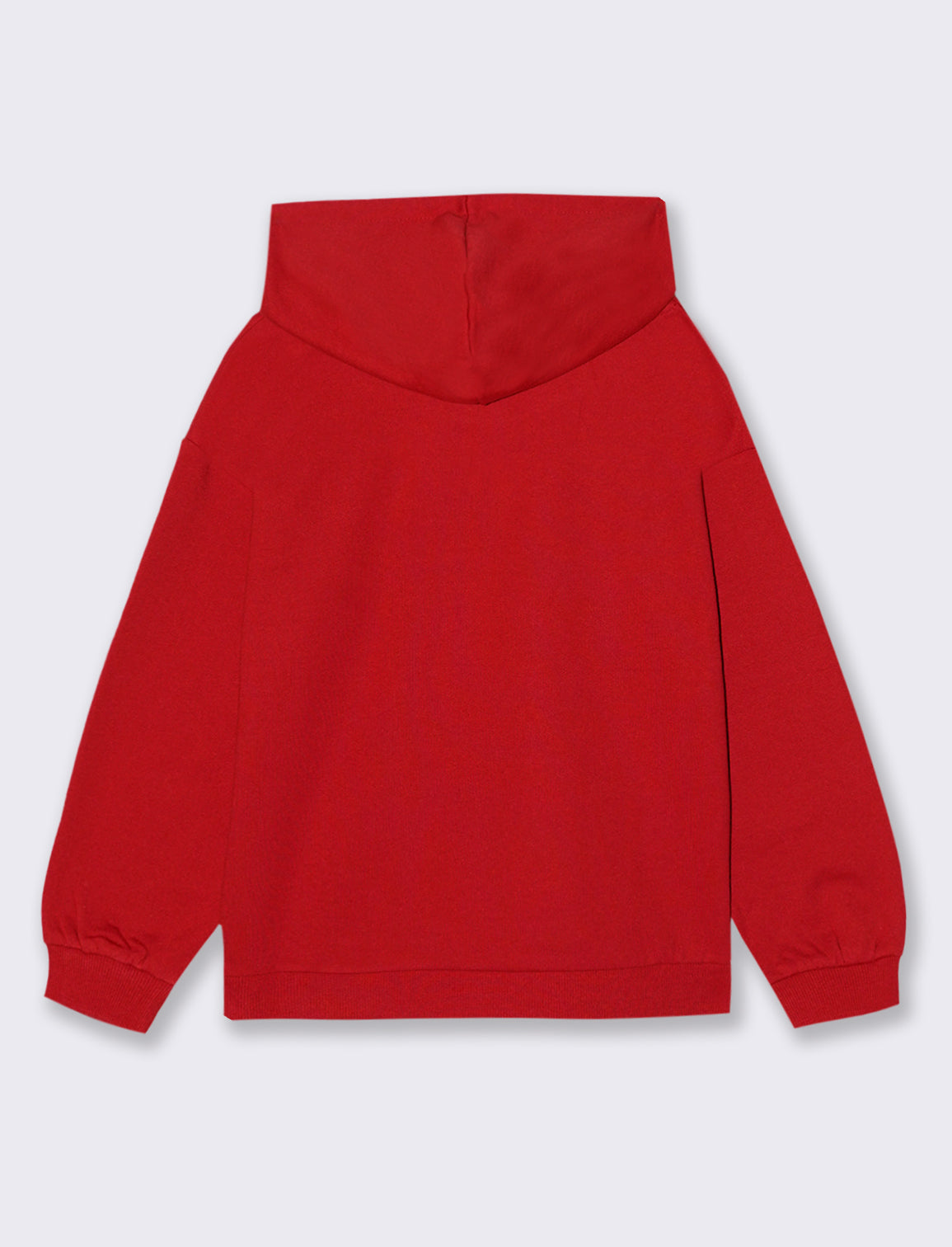 FELPA CON CAPPUCCIO MATTEL - Rosso