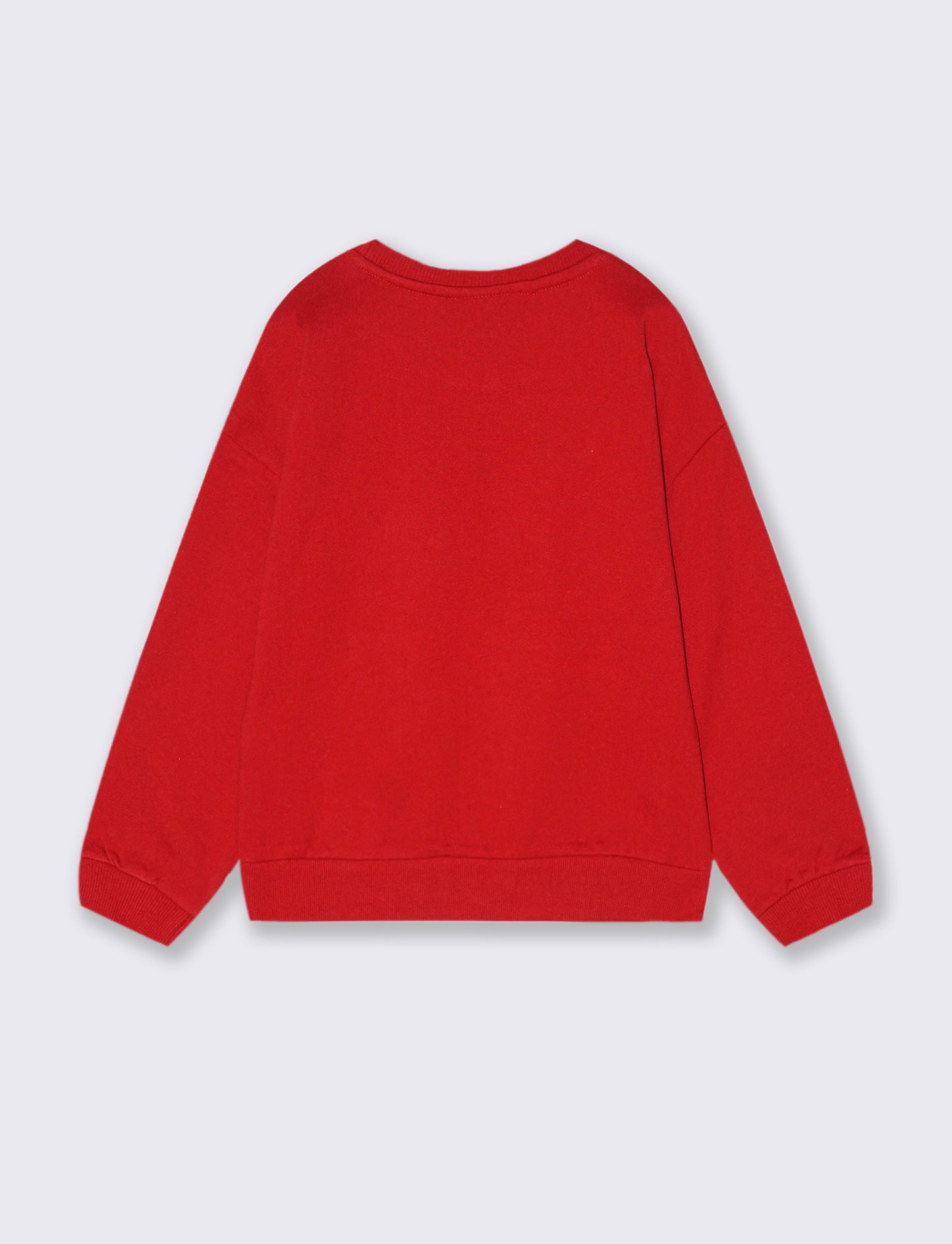Felpa natalizia con stampa Disney Minnie - Rosso