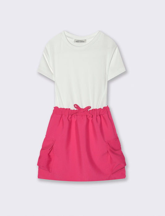 Abito da bambina - Fuxia