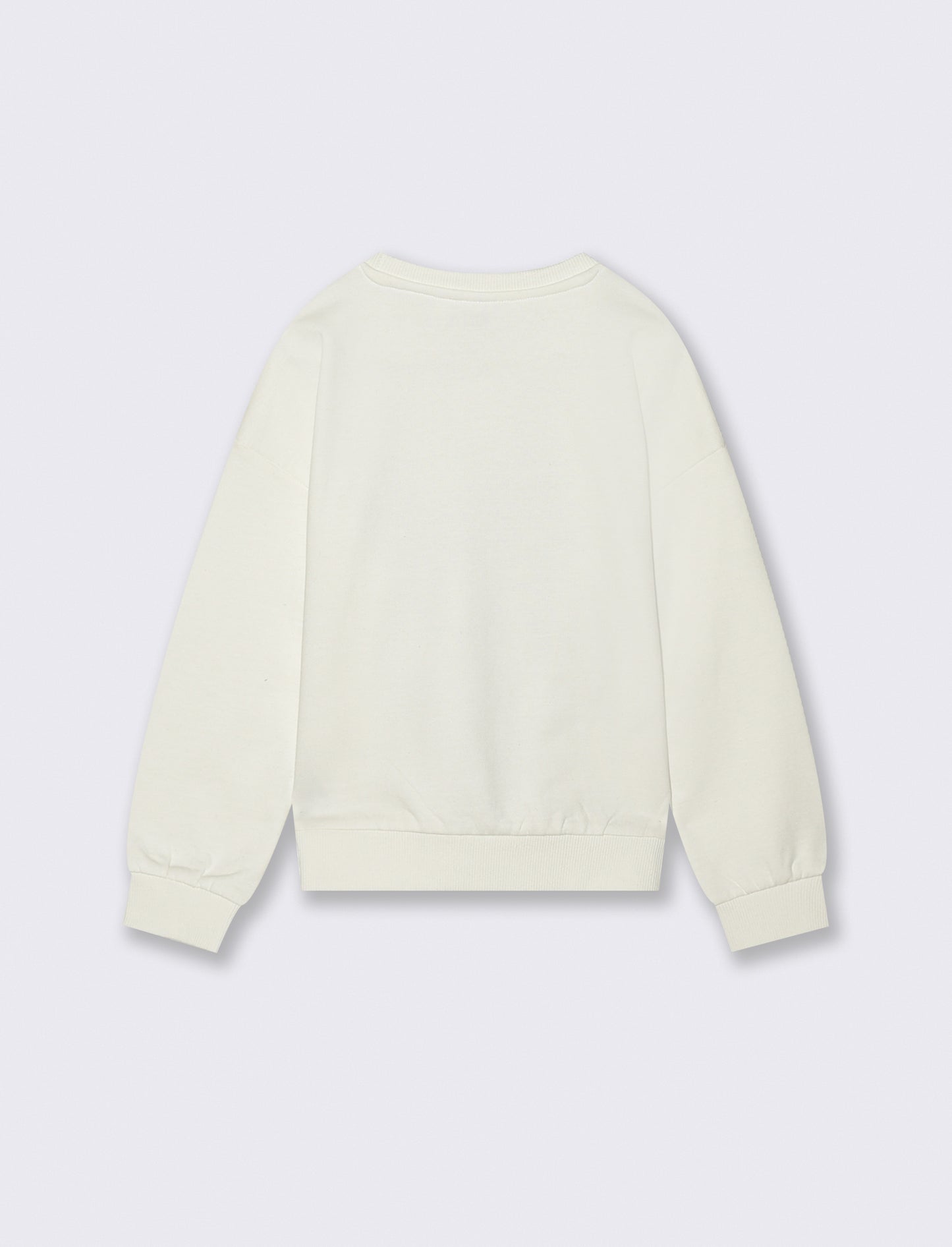 Felpa manica lunga con stampa Kuromi - Bianco