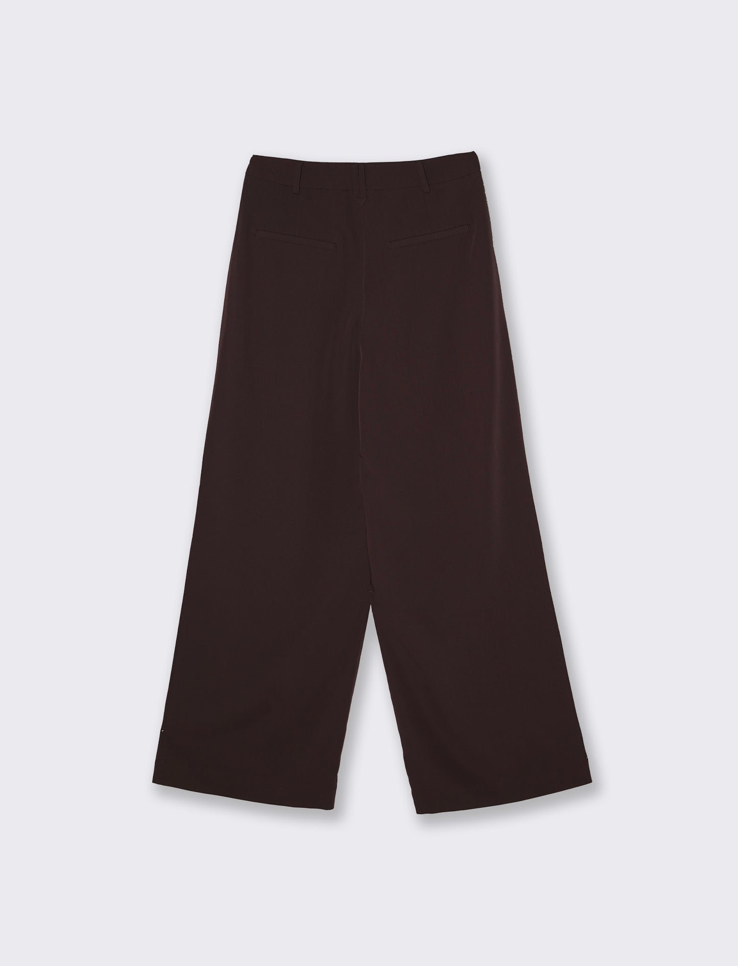 Straight Leg Pants with American Pockets - Brown