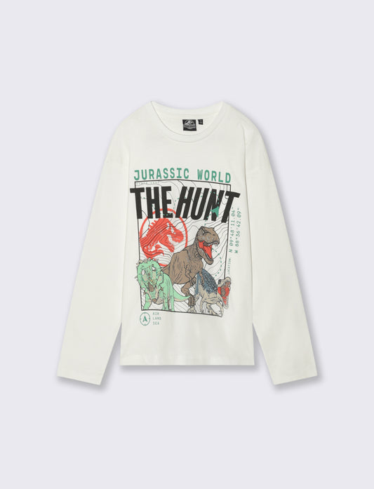 T-SHIRT MANICA LUNGA  MARVEL - Bianco