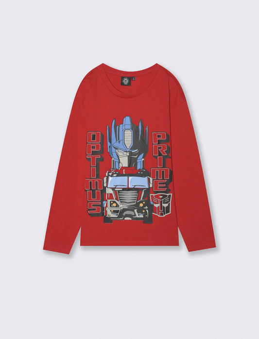 T-SHIRT GIRO COLLO  MATTEL - Rosso