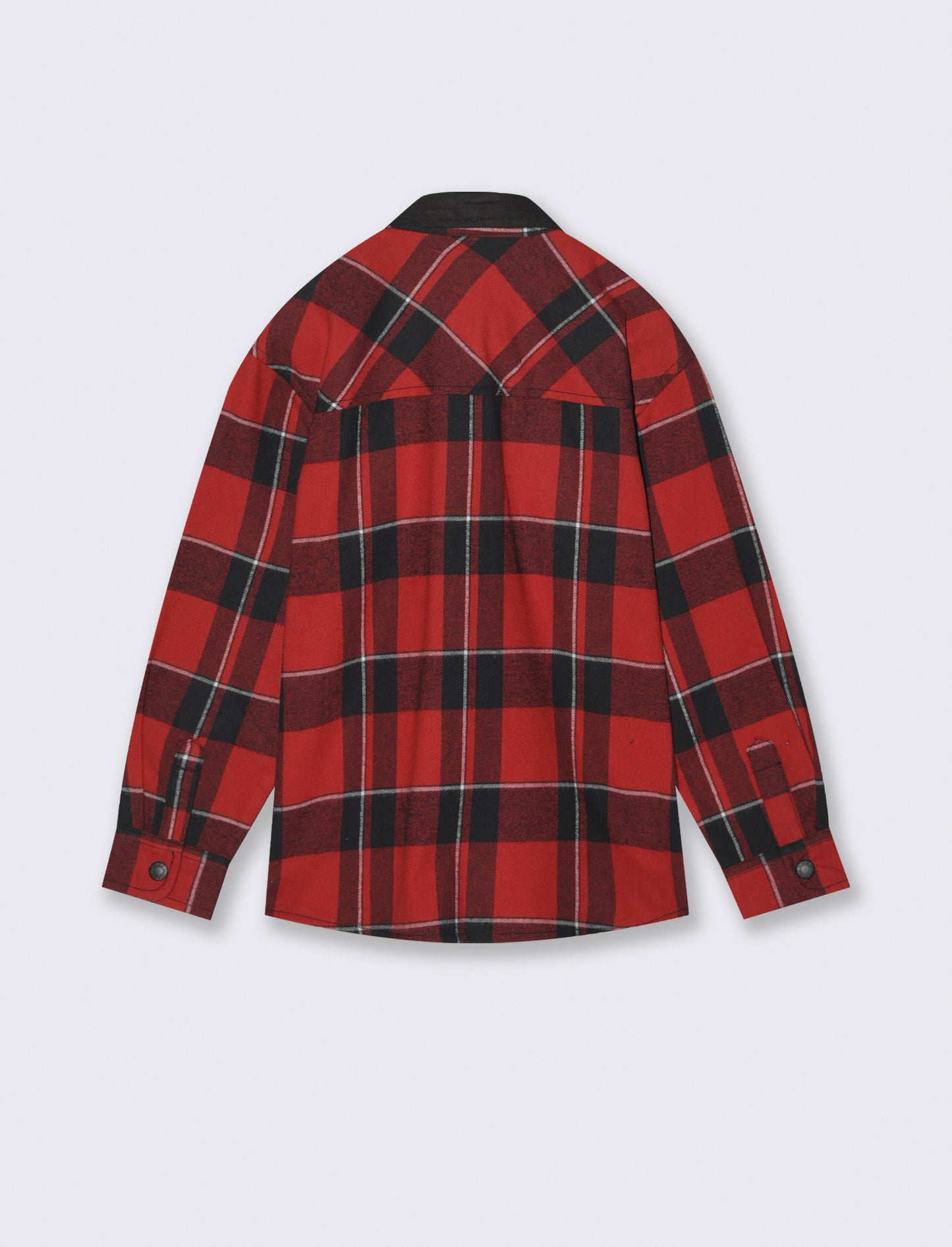 Camicia in flanella - Rosso