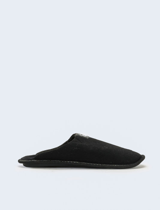 Pantofola da uomo minimal - Nero