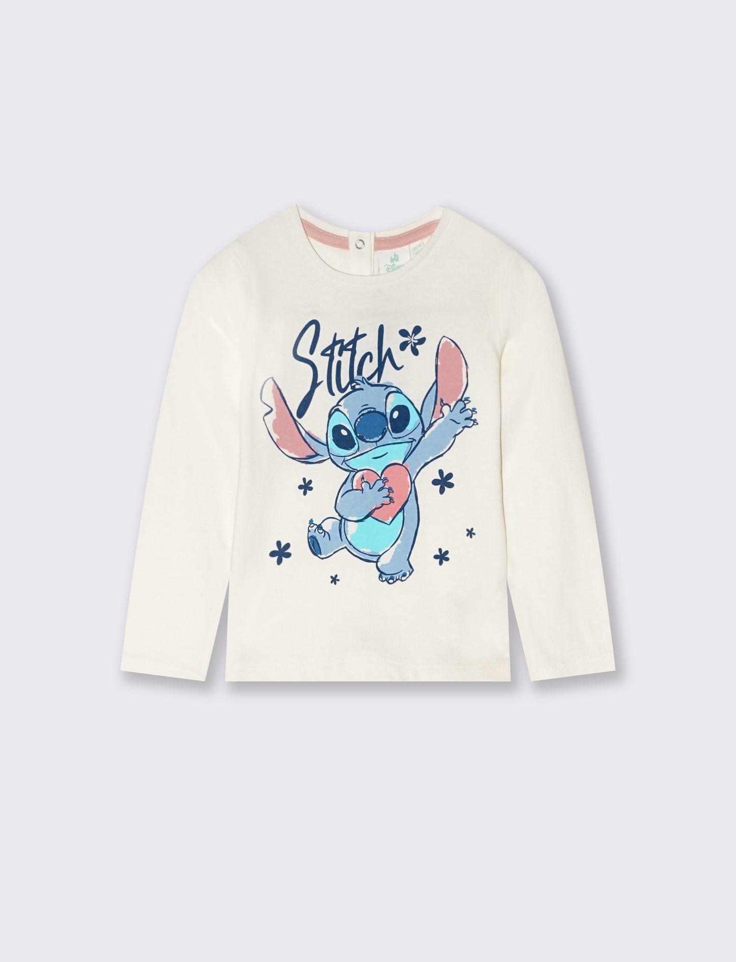 Maglietta Stitch - Bianco