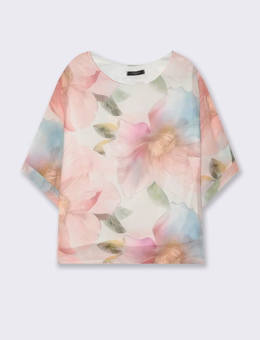 Casacca stampata da donna - Rosa
