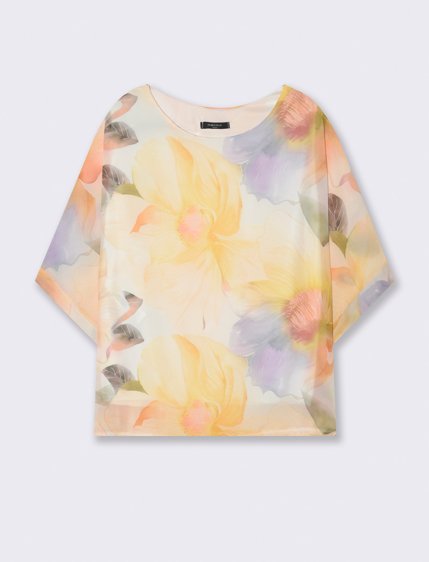 Casacca stampata da donna - Giallo