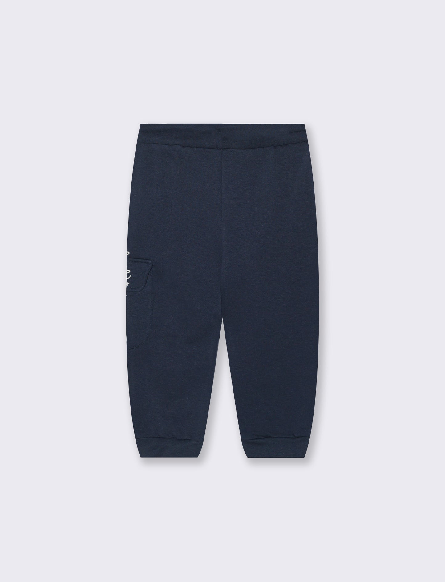 Jogger in felpa con tasche - Blu