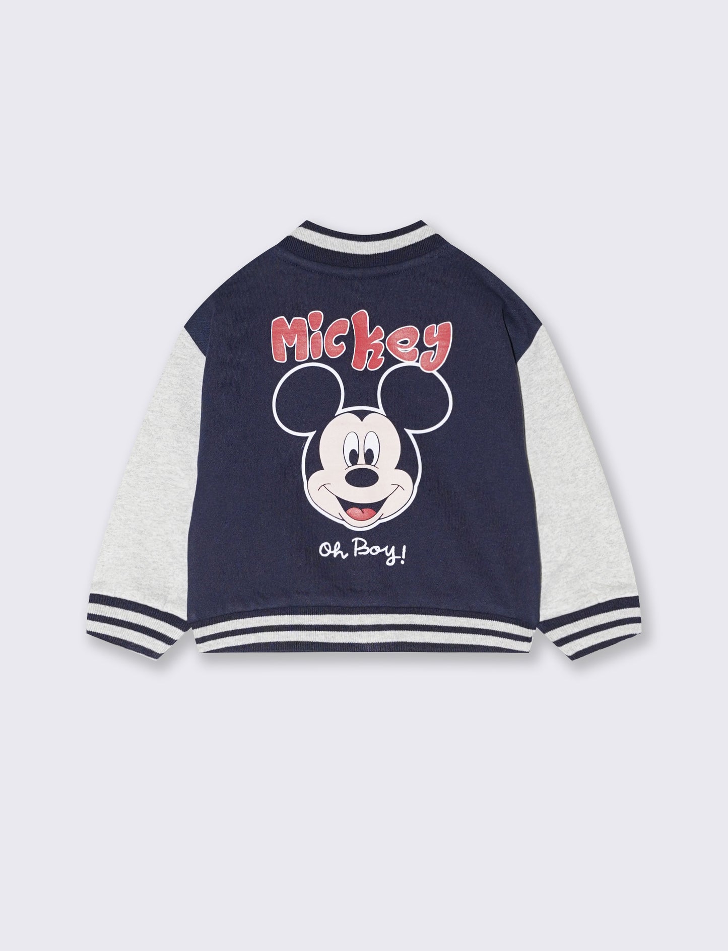 Felpa stile college Mickey - Blu