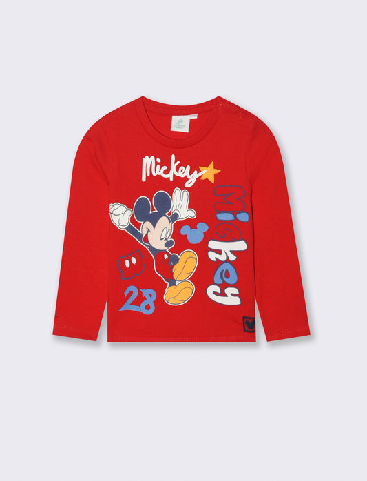 Maglietta Mickey Mouse - Rosso