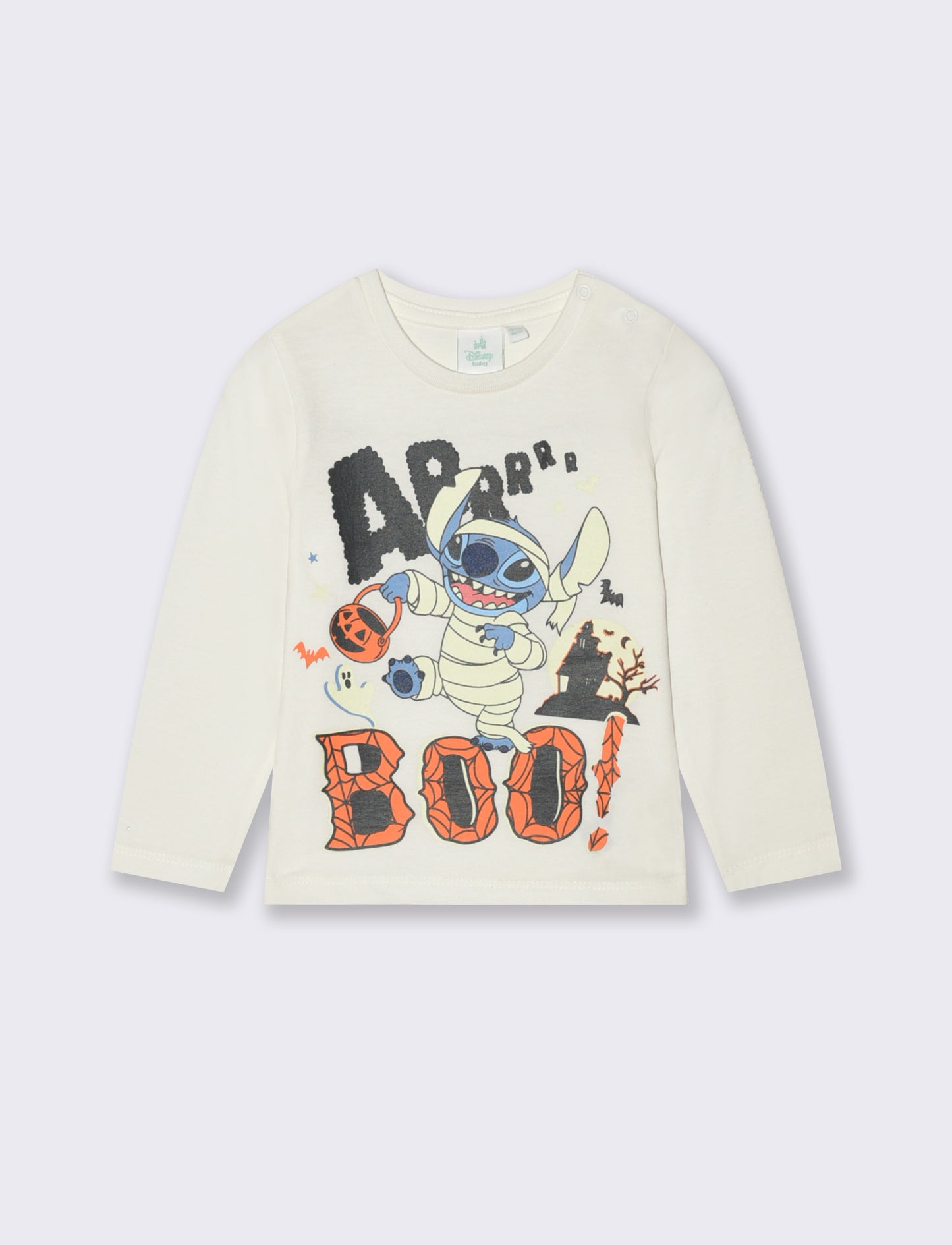 Maglietta Halloween Stitch - Bianco latte