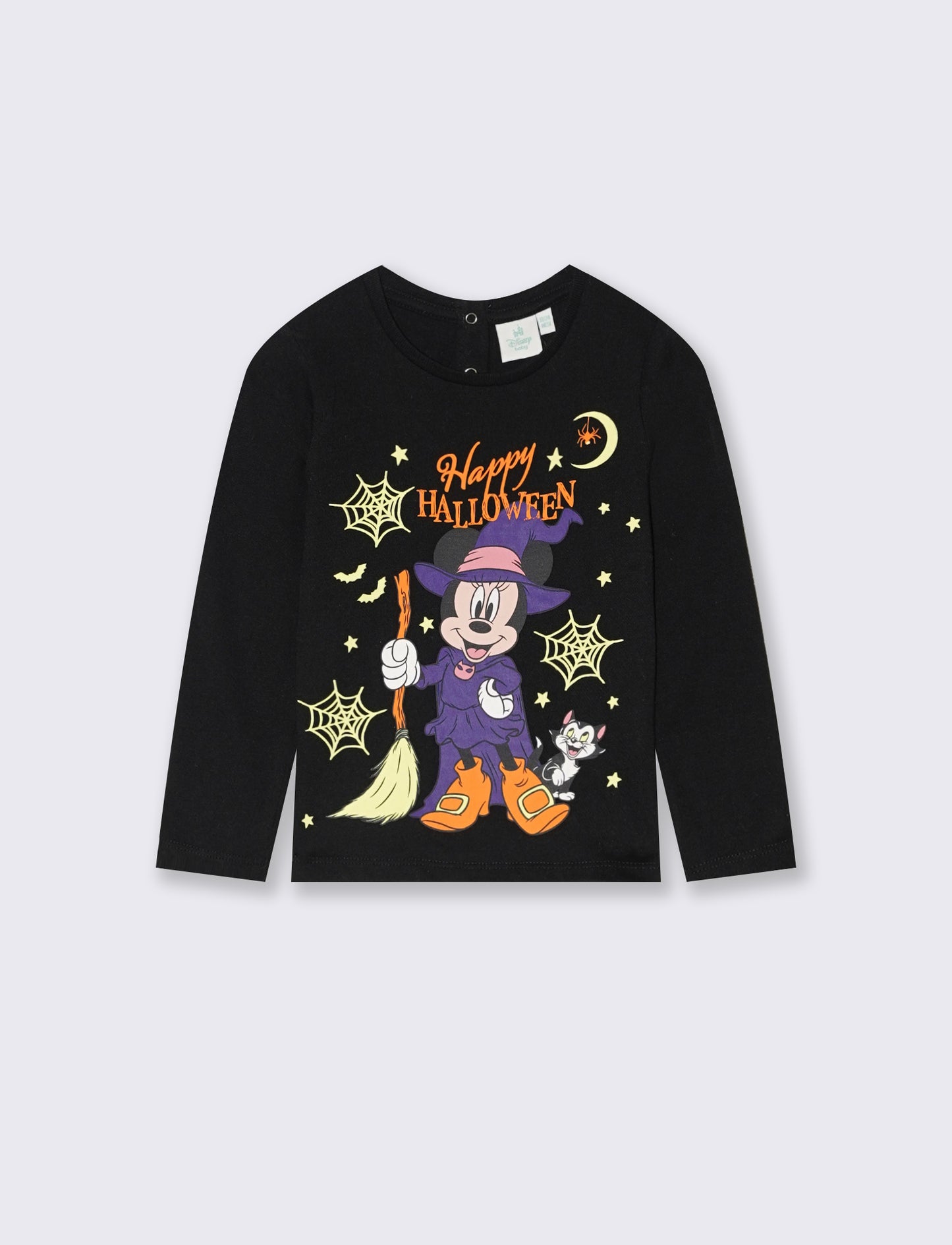 Maglietta Minnie Halloween - Nero