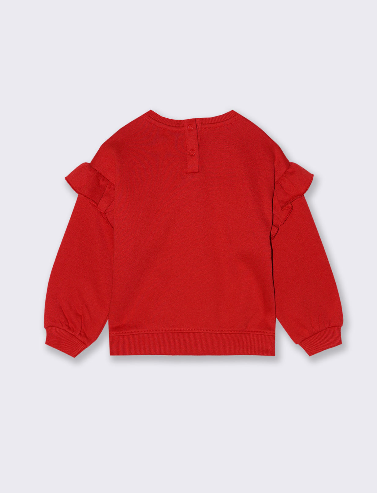 Felpa natalizia stampa Disney - Rosso