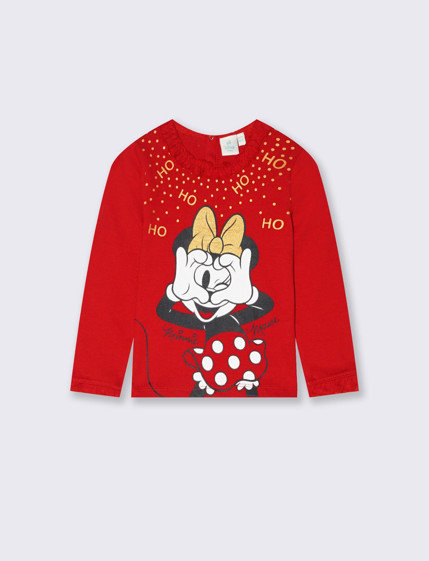 Maglietta natalizia Minnie - Rosso