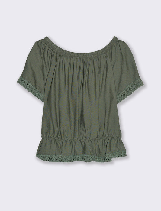 T-shirt con pizzo da donna - Ve.milit.