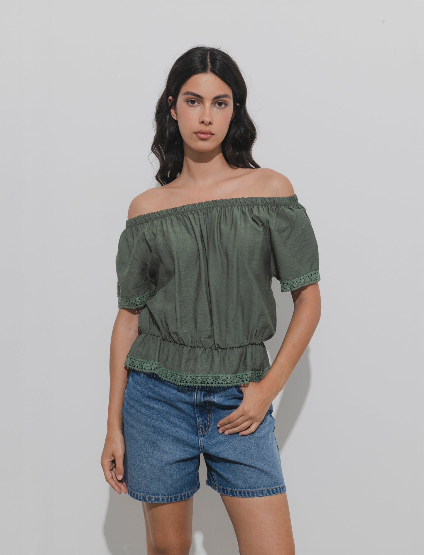 T-shirt con pizzo da donna - Ve.milit.